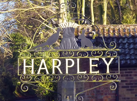 Harpley Village Sign